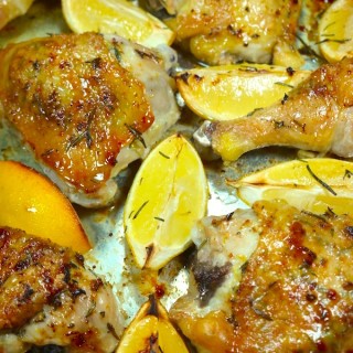 Lemon Rosemary Roasted Chicken